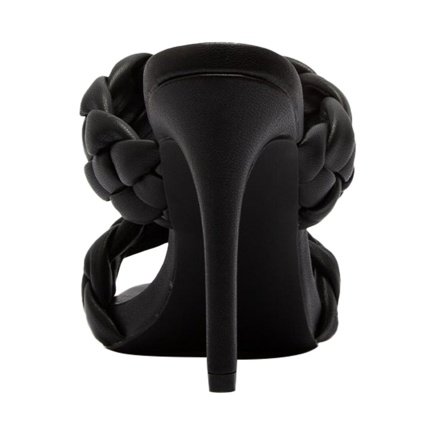 Women's Platform High Heel Sandals Strappy Double Bands Black