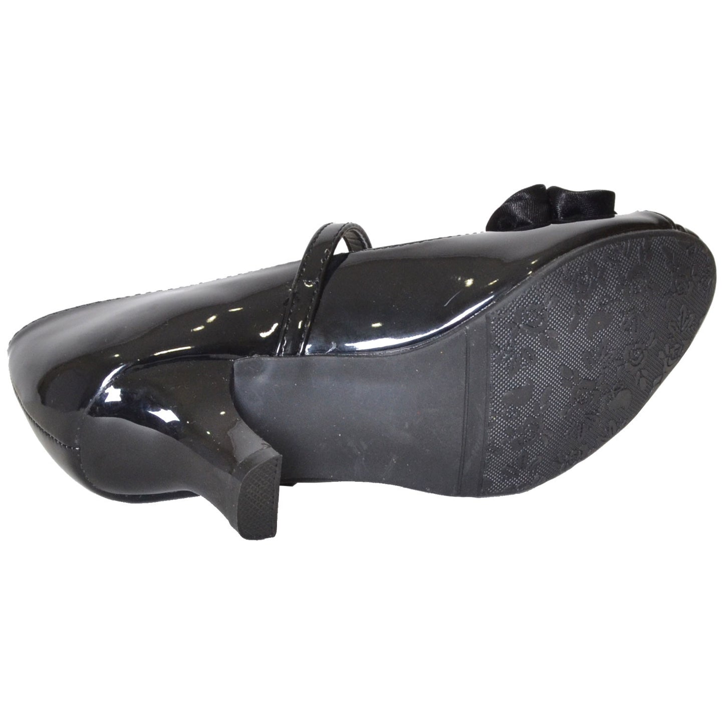 Toddler & Youth Peep Toe Pump