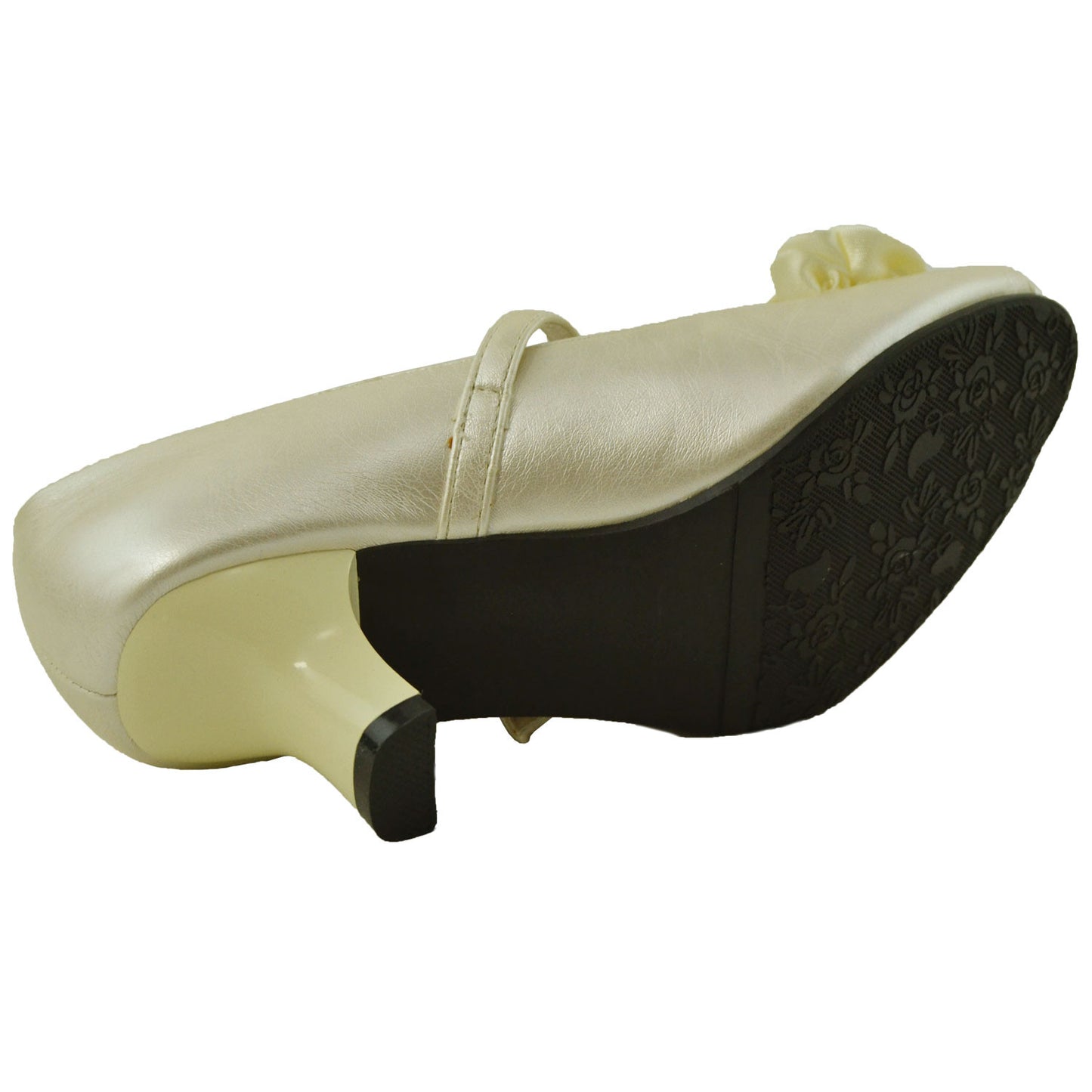 Toddler & Youth Peep Toe Pump