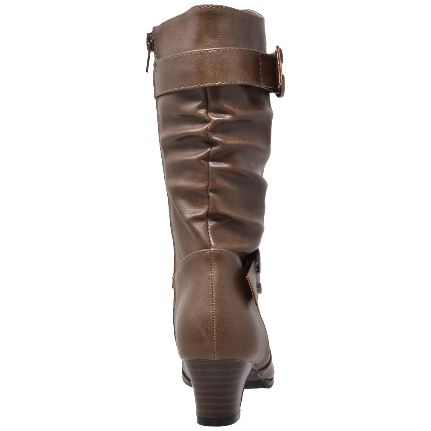 Toddler & Youth Slouch Heeled Mid Calf Boot