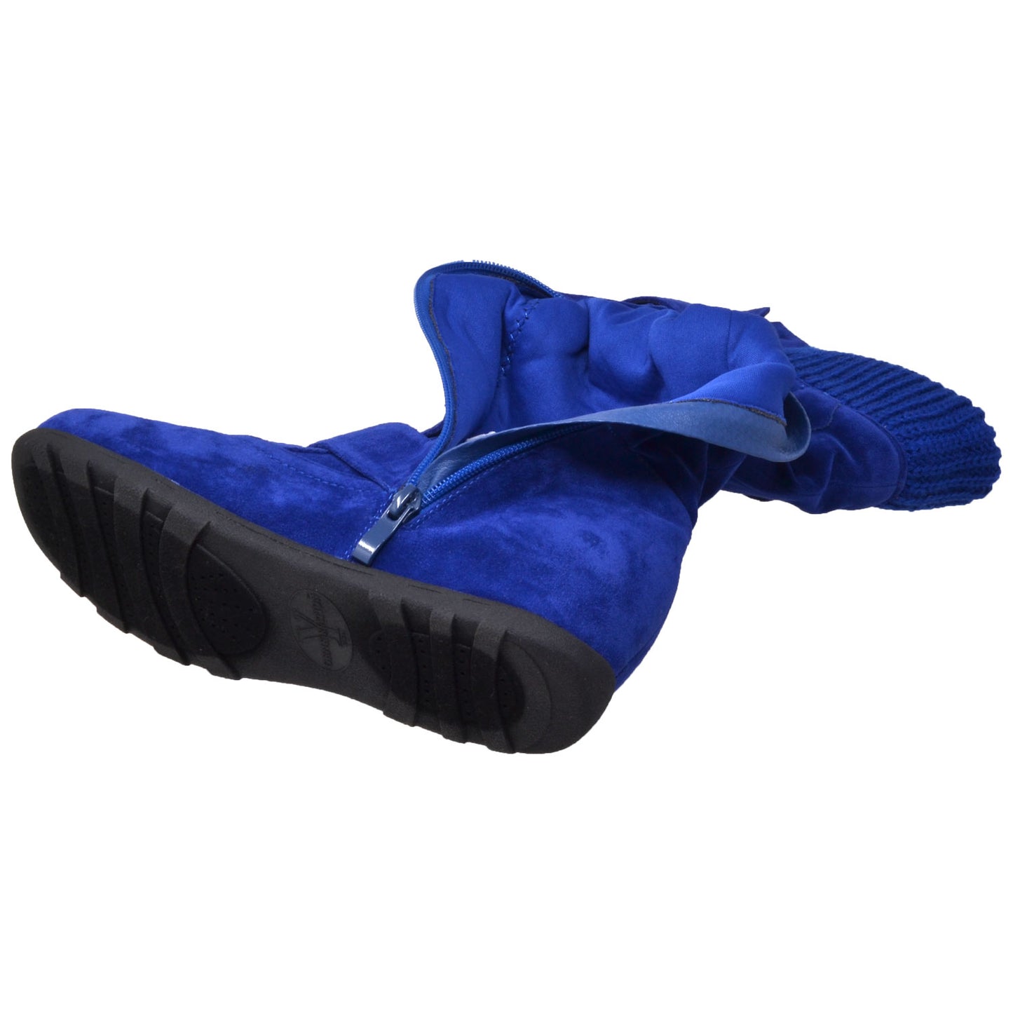 Strappy Knee High Boot