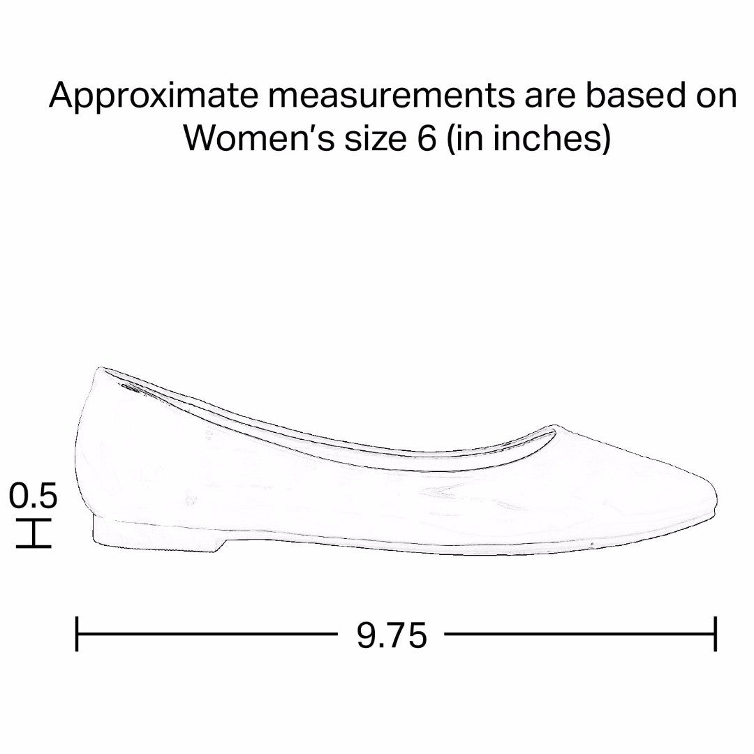 Patent Leather Pointed Toe Ballet Flat