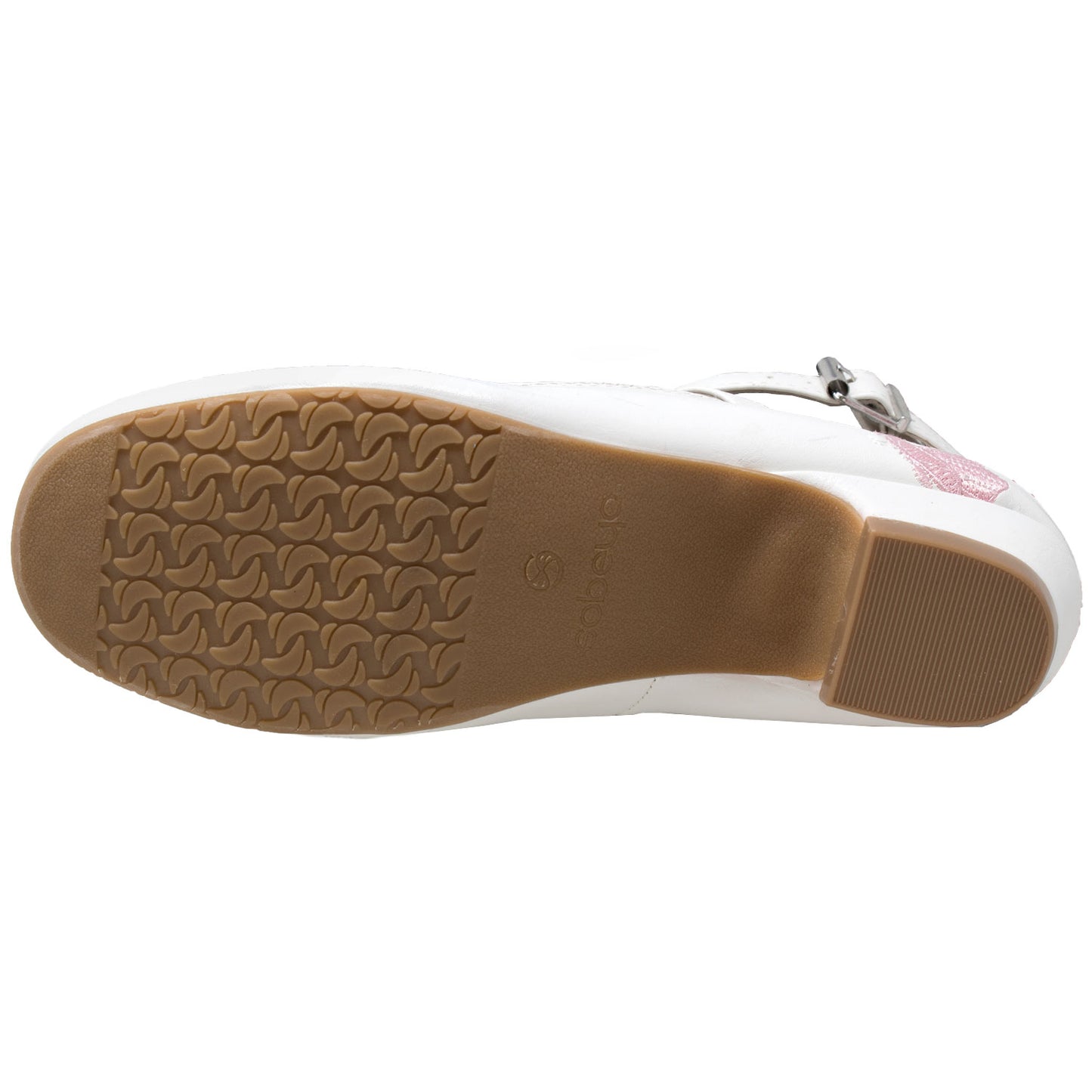 Toddler & Youth Embroidered Butterfly Mary Jane Pump