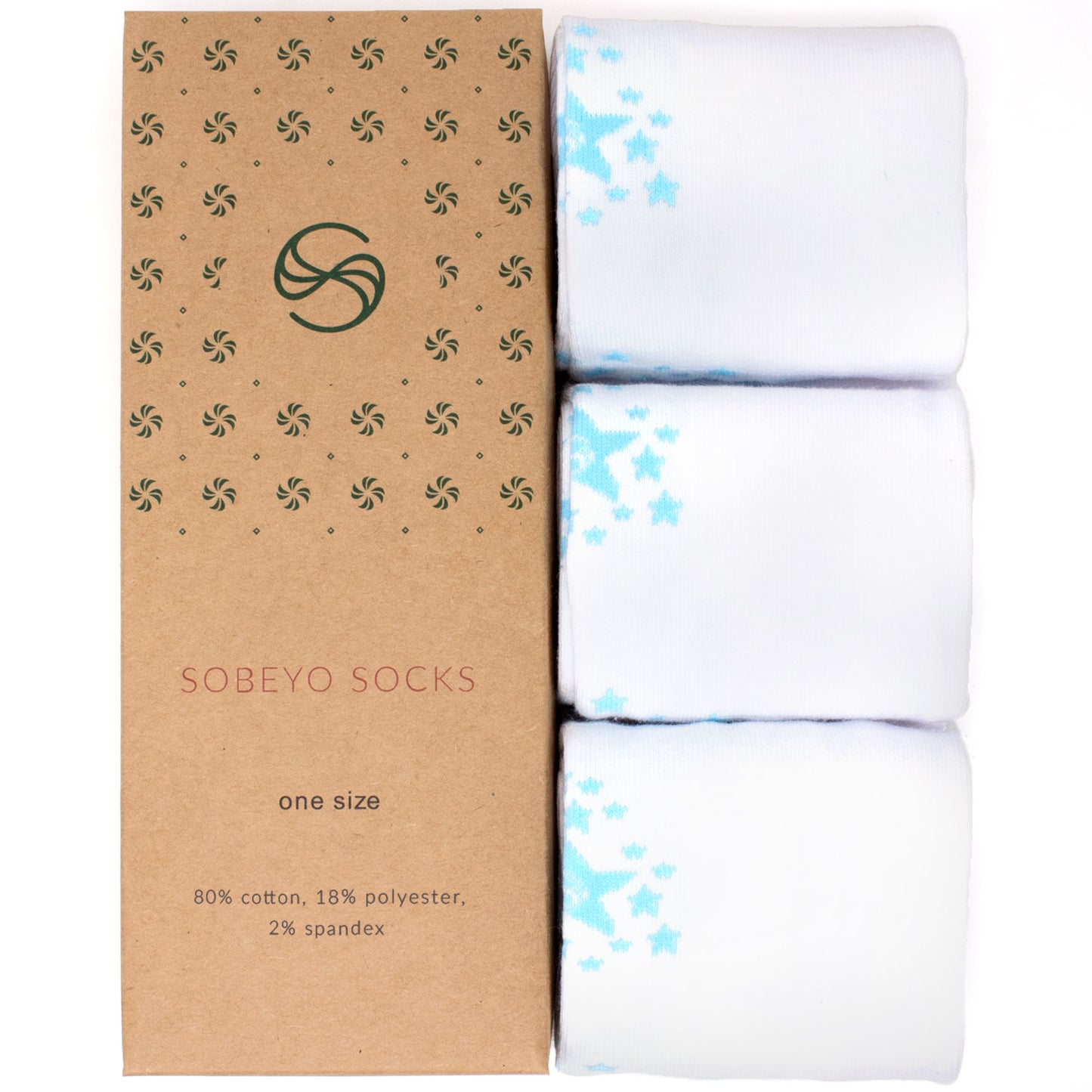 Shooting Star Knee High Sock - 3 Pack