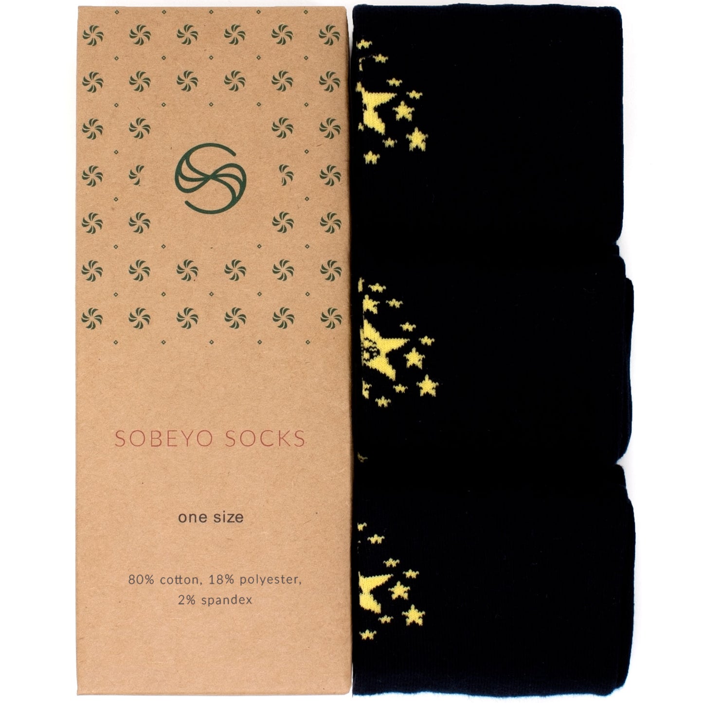 Shooting Star Knee High Sock - 3 Pack