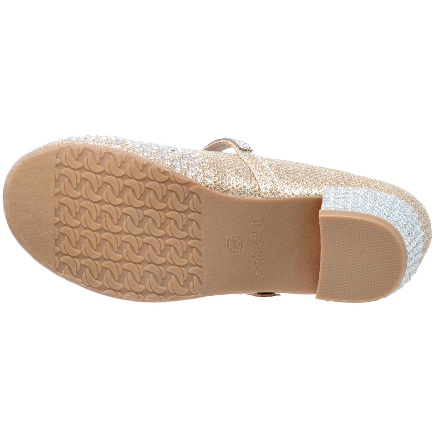 Toddler & Youth Glitter Mary Jane Pump