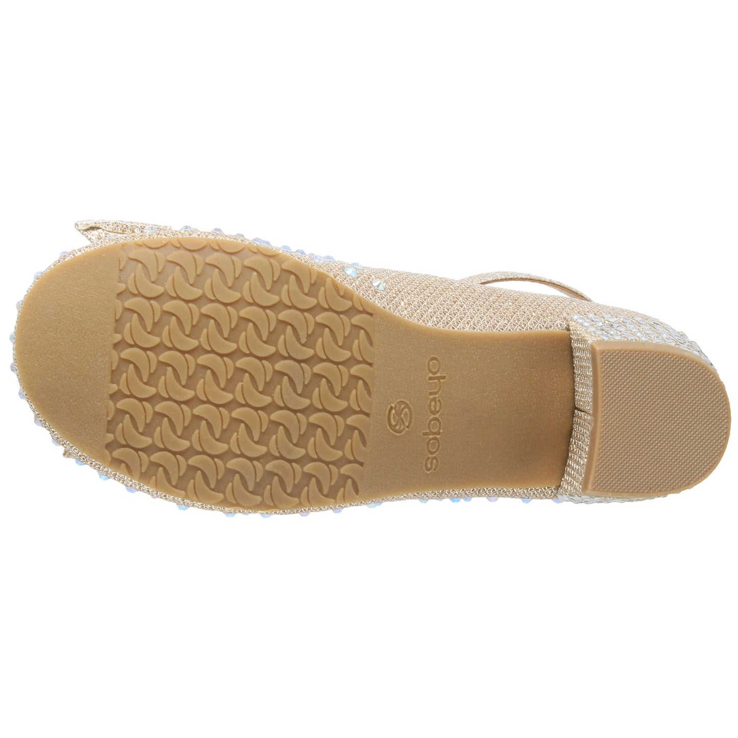 Toddler & Youth Glitter Bow Mary Jane Pump