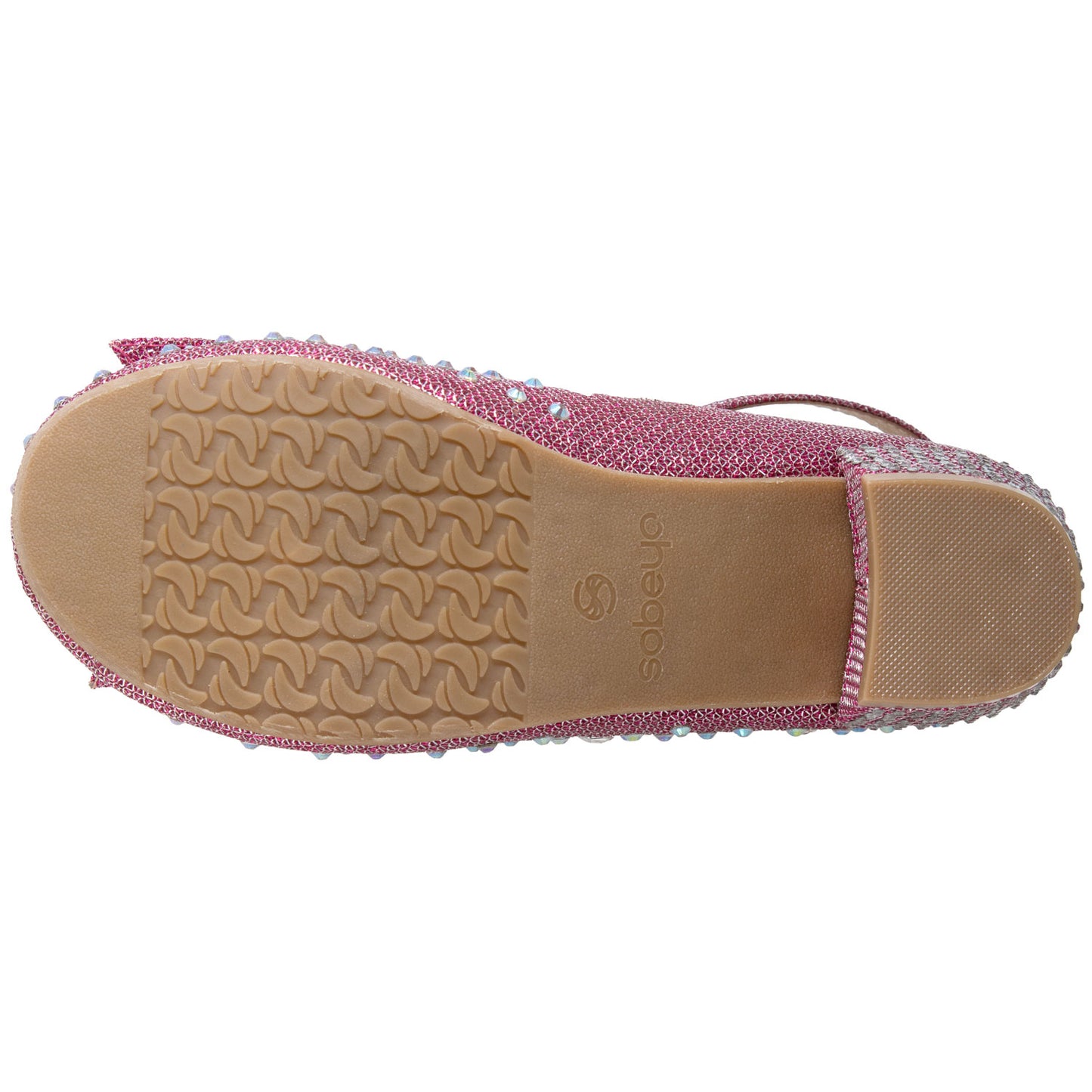 Toddler & Youth Glitter Bow Mary Jane Pump