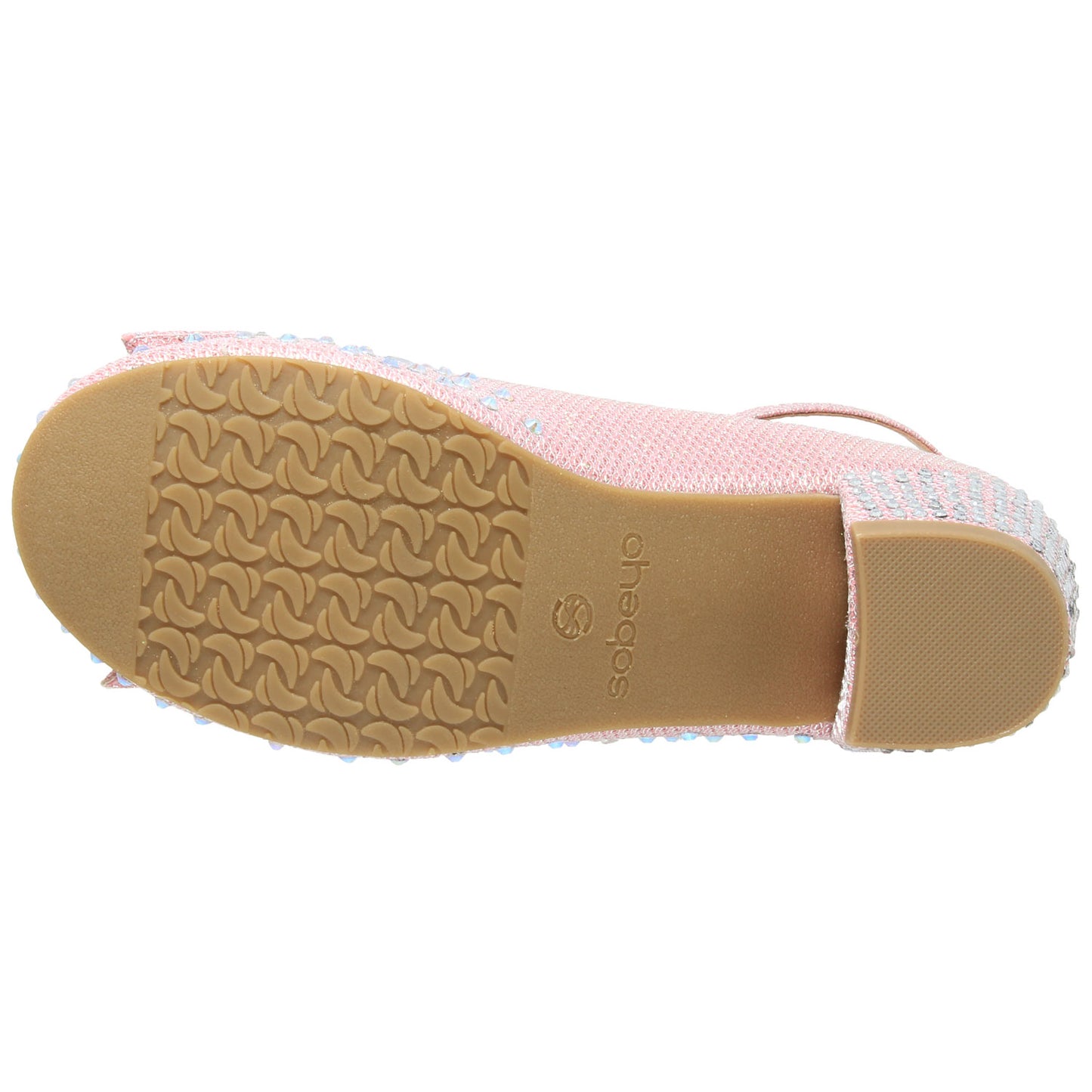 Toddler & Youth Glitter Bow Mary Jane Pump