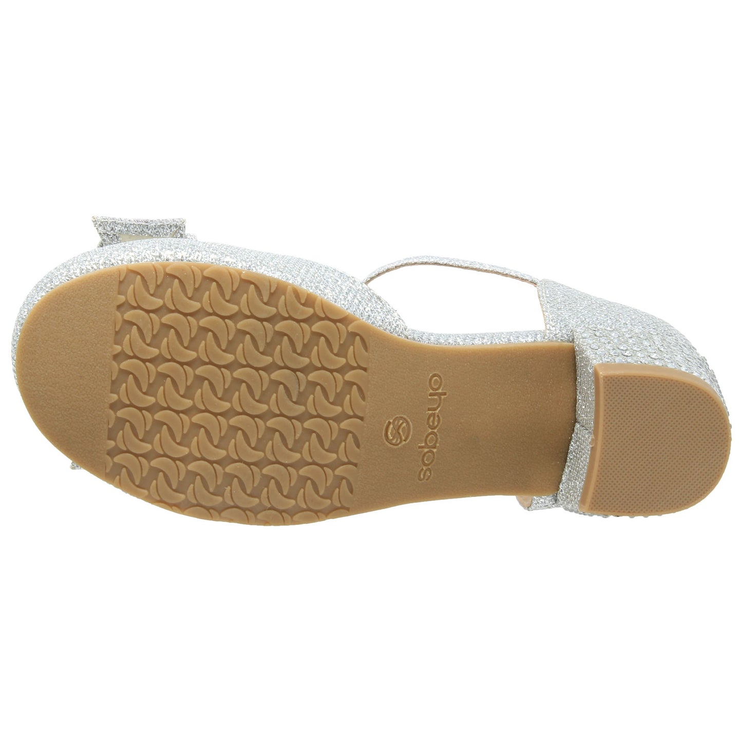 Toddler & Youth T-Strap Glitter Mary Jane Pump