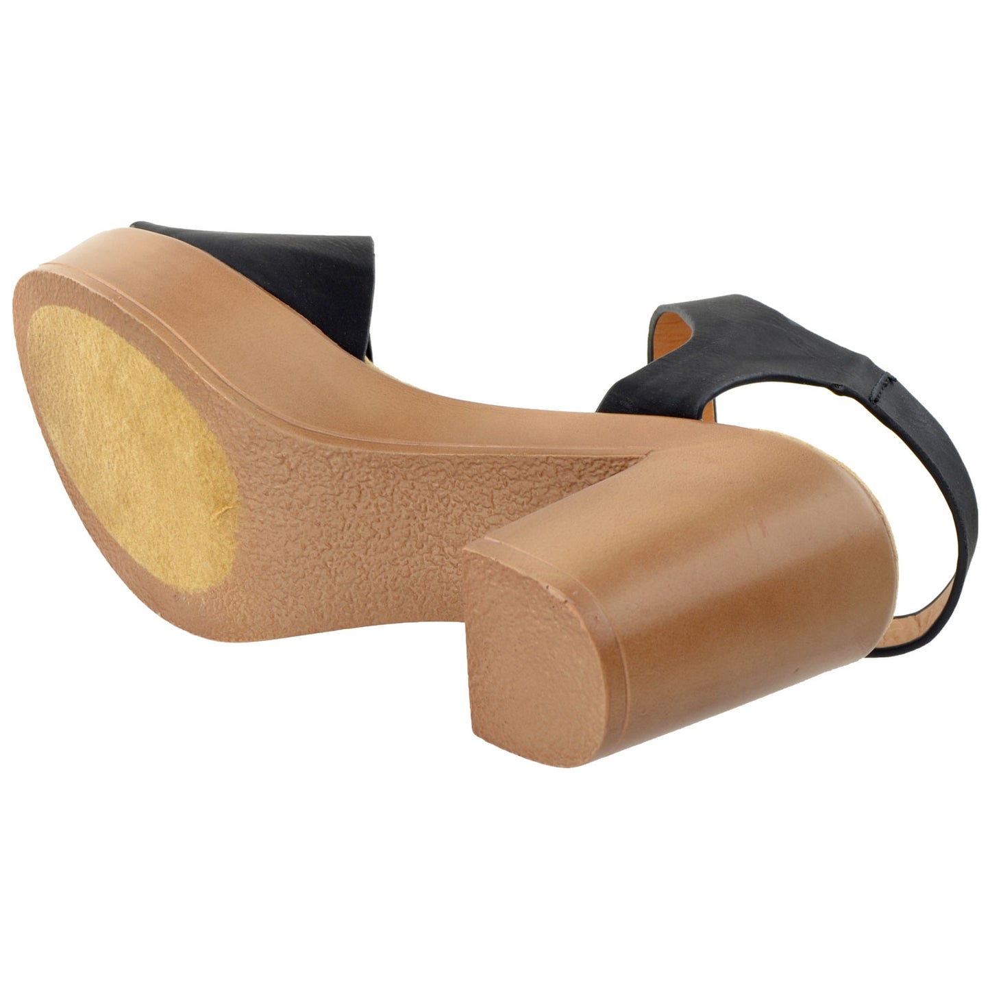 Block Heel Platform Sandal