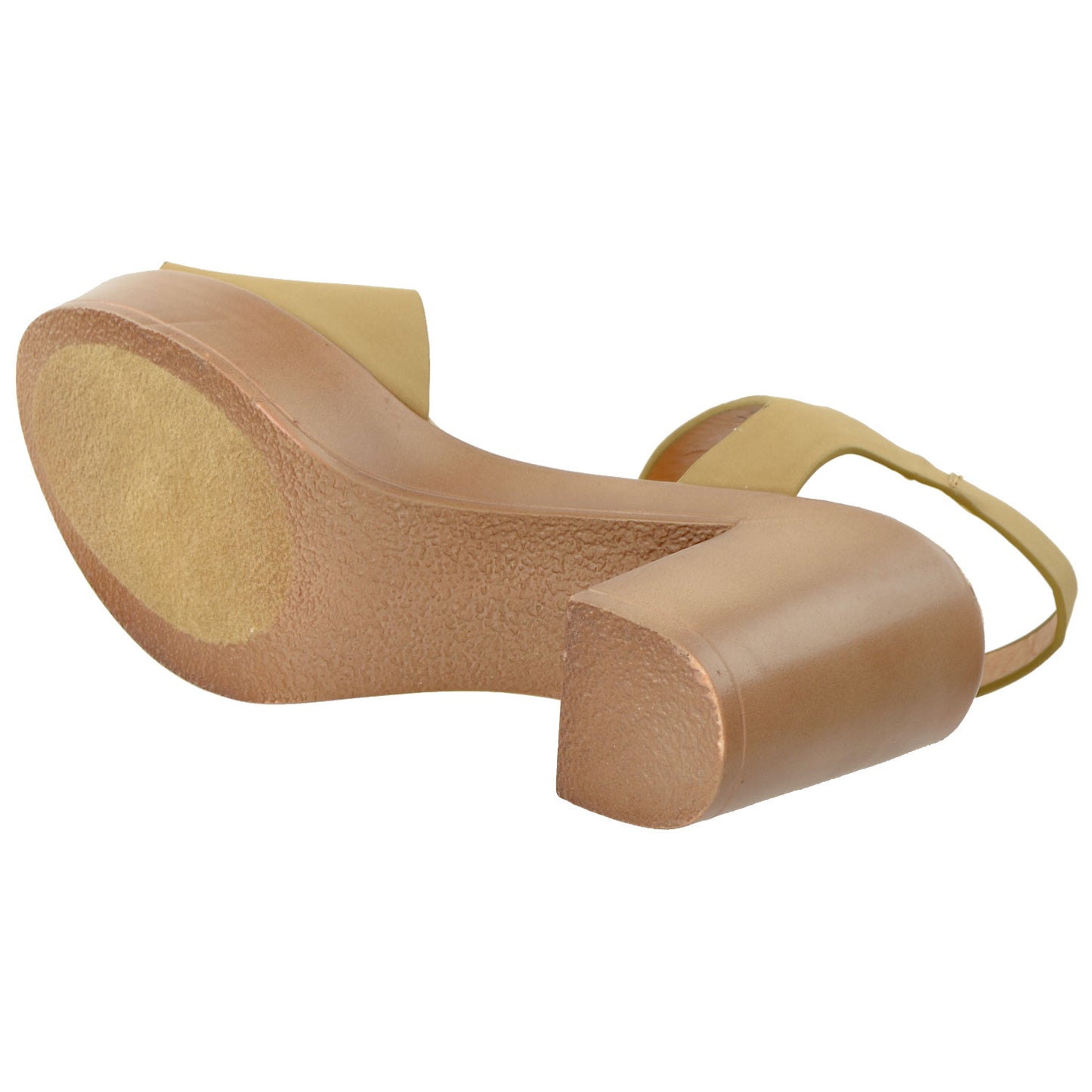 Block Heel Platform Sandal