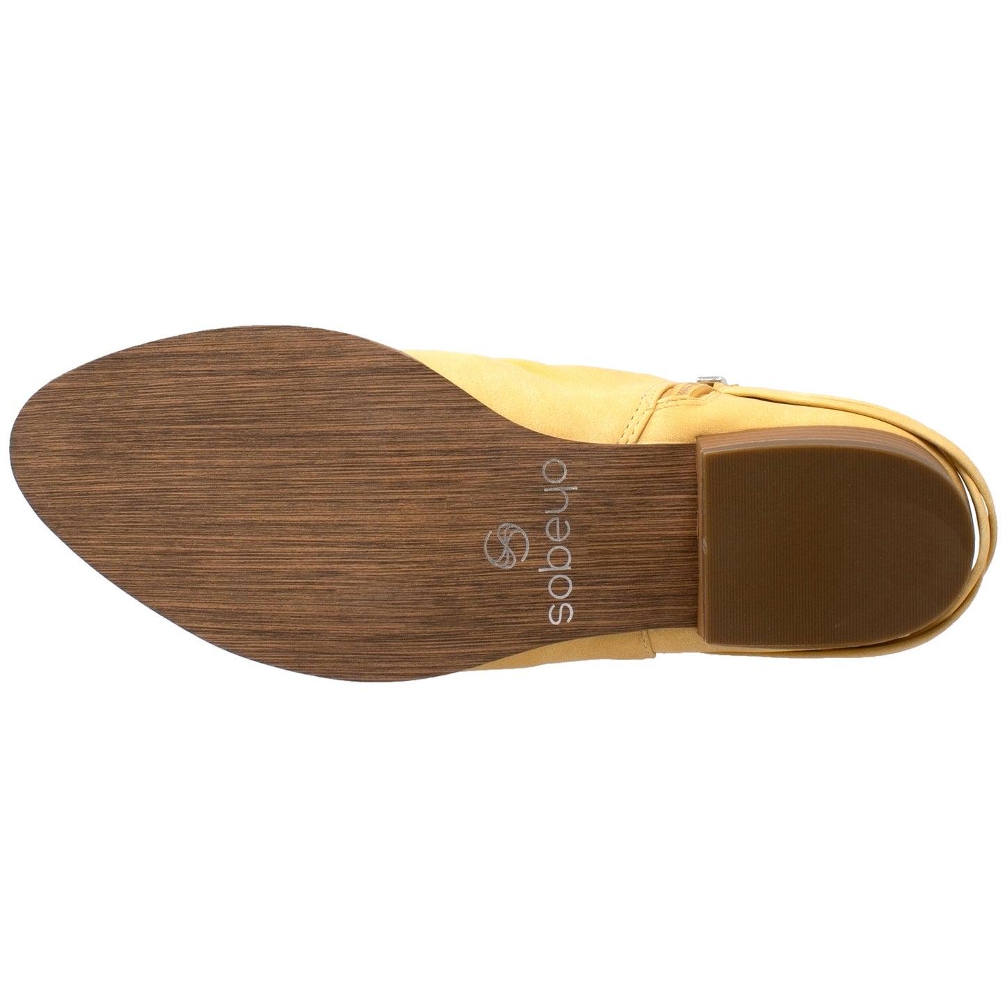 SOBEYO Strappy Block Heel Western Bootie