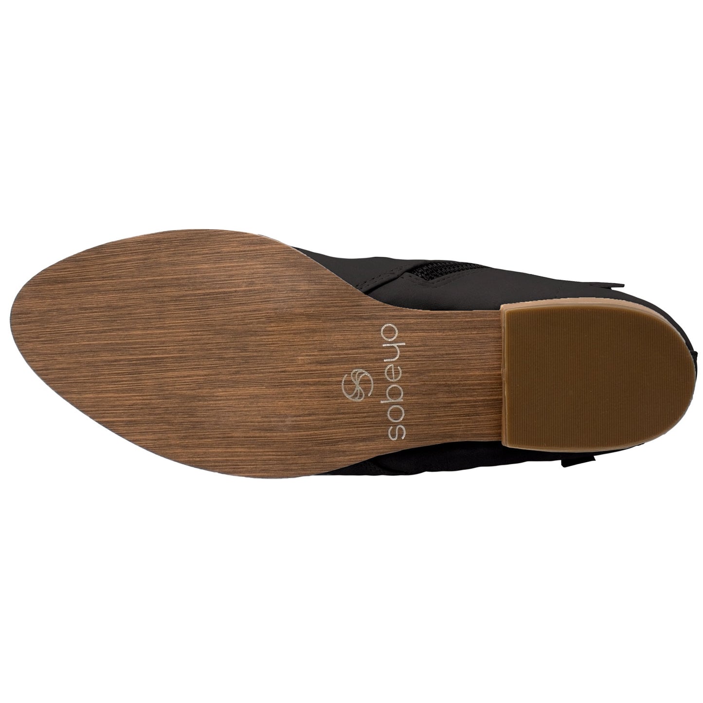 SOBEYO Tassel Block Heel Western Bootie