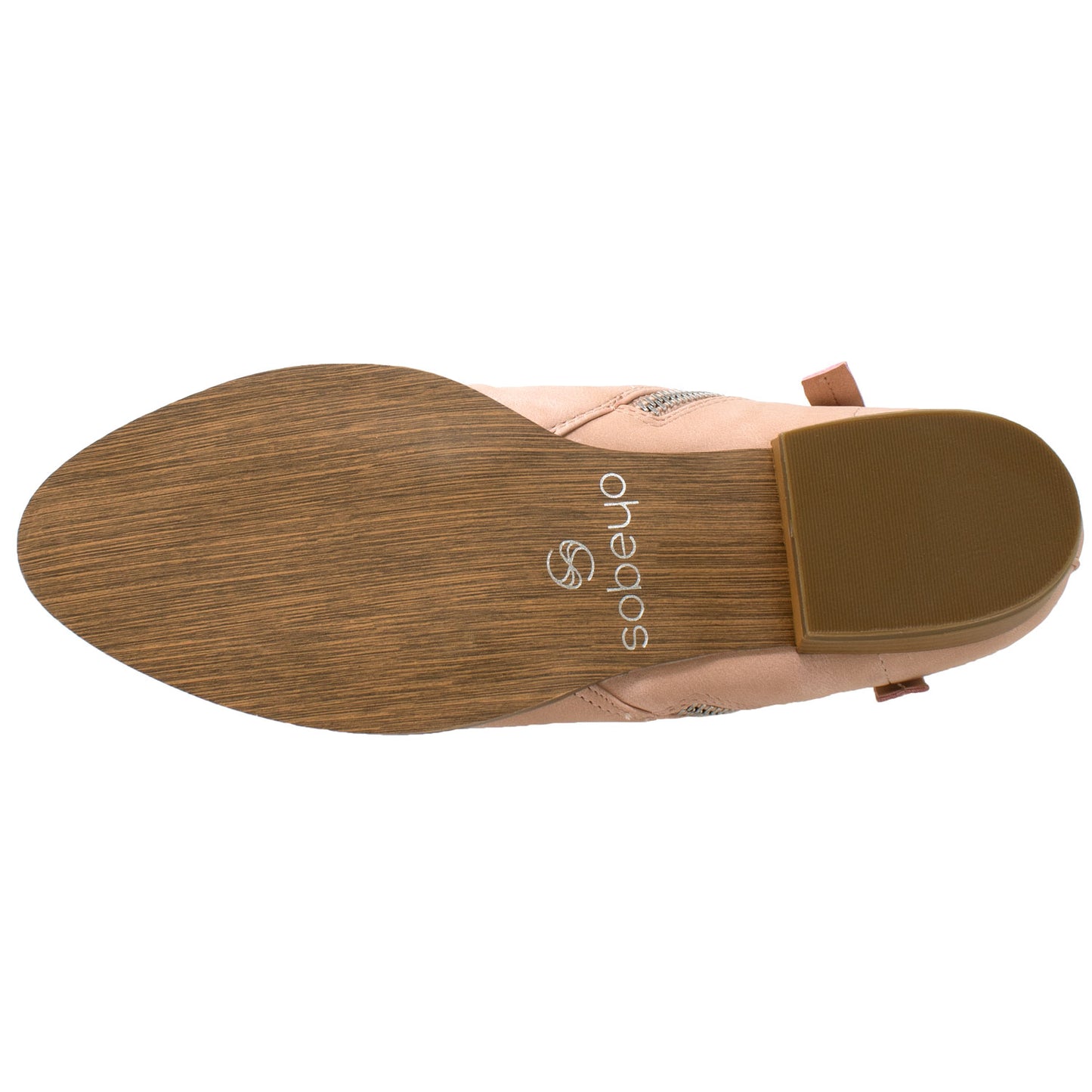 TSOBEYO assel Block Heel Western Bootie