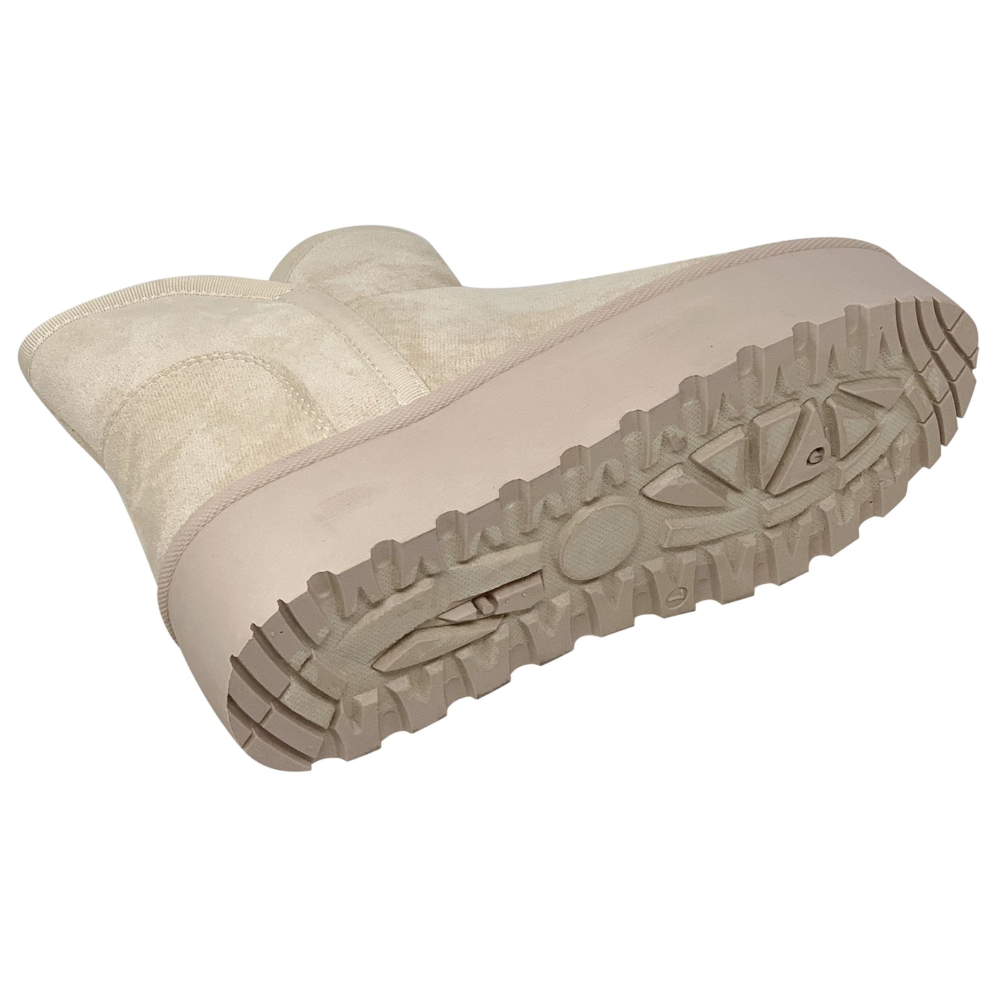 Women's Platform Sweater Elastics Boots Back Stretch Pull On