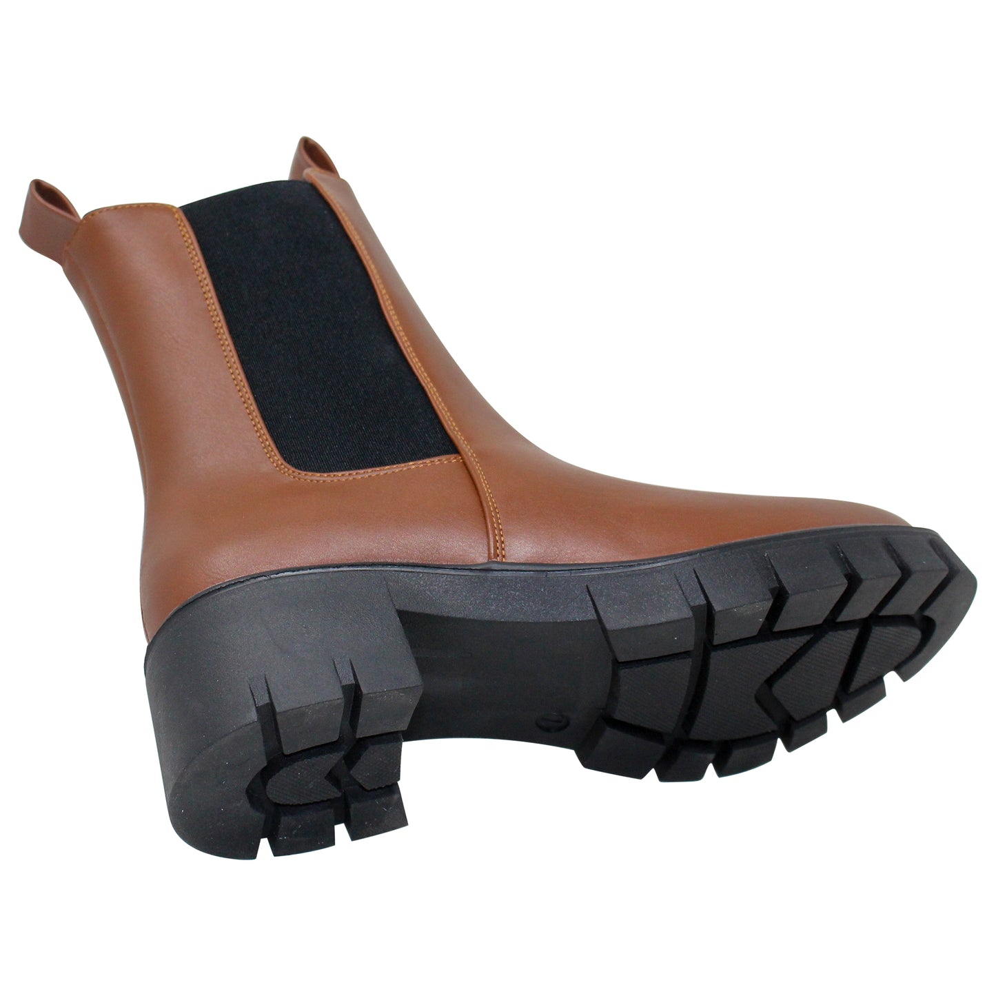 Women's Chunky Platform Chelsea Elastics Boots