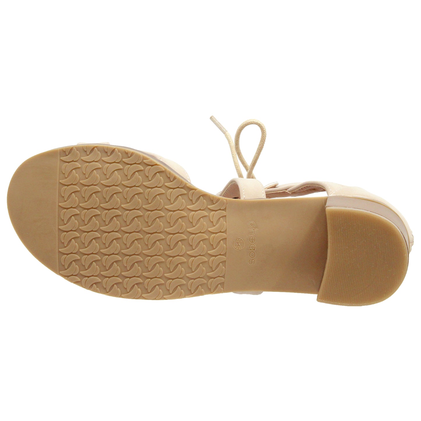 Lace Up Block Heel Sandal