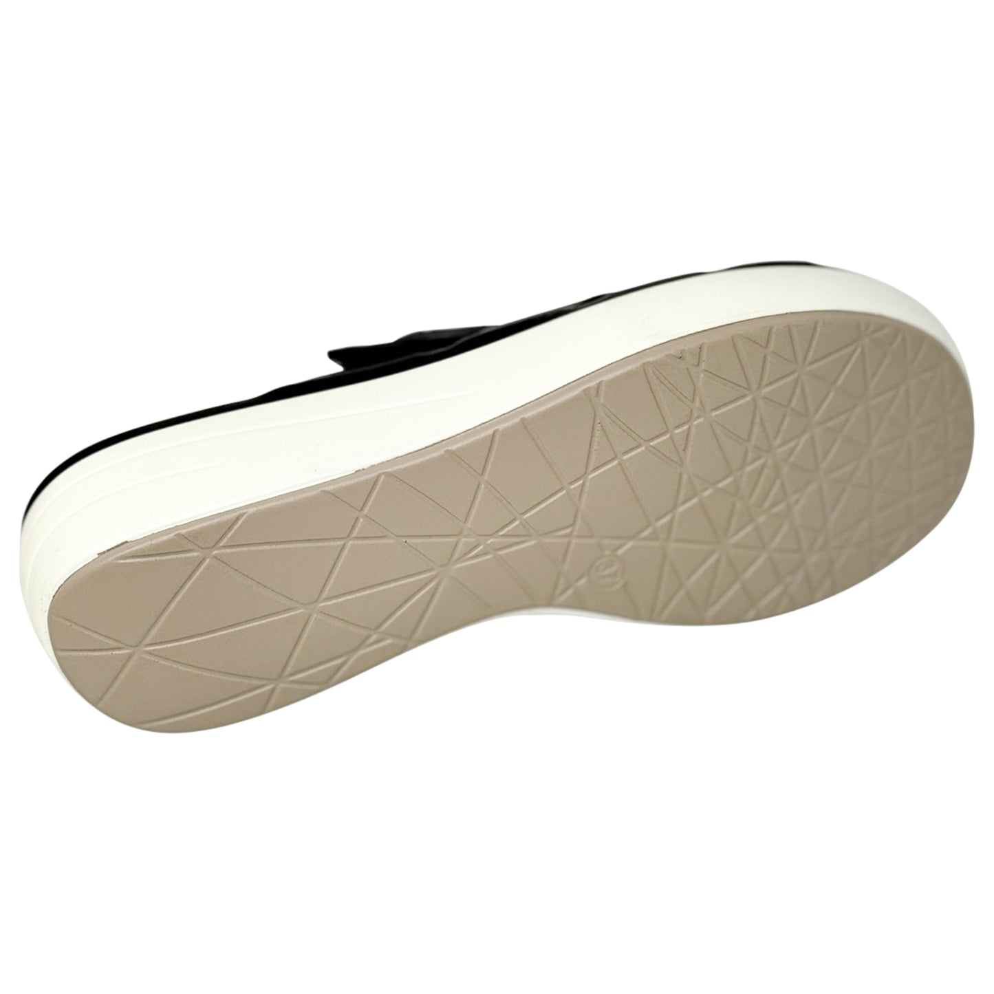 SOBEYO Strappy Buckle Platform Cushion Sandals Black