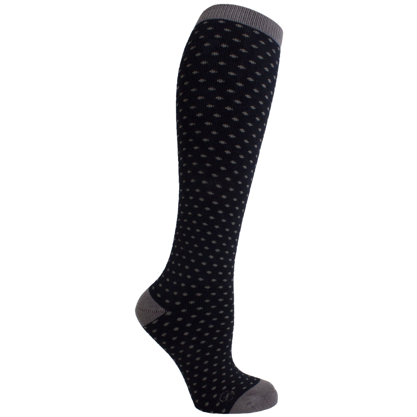 Polka Dot Knee High Performance Sock