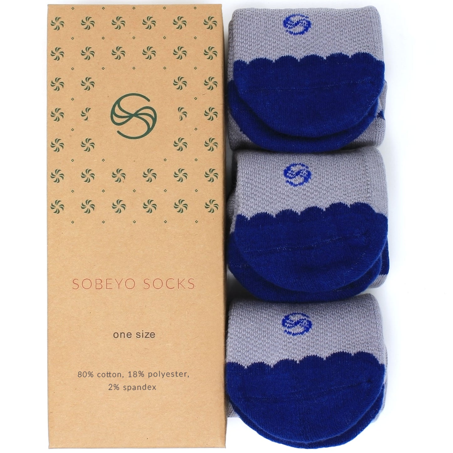 Scalloped No Show Performance Sock - 3 Pack