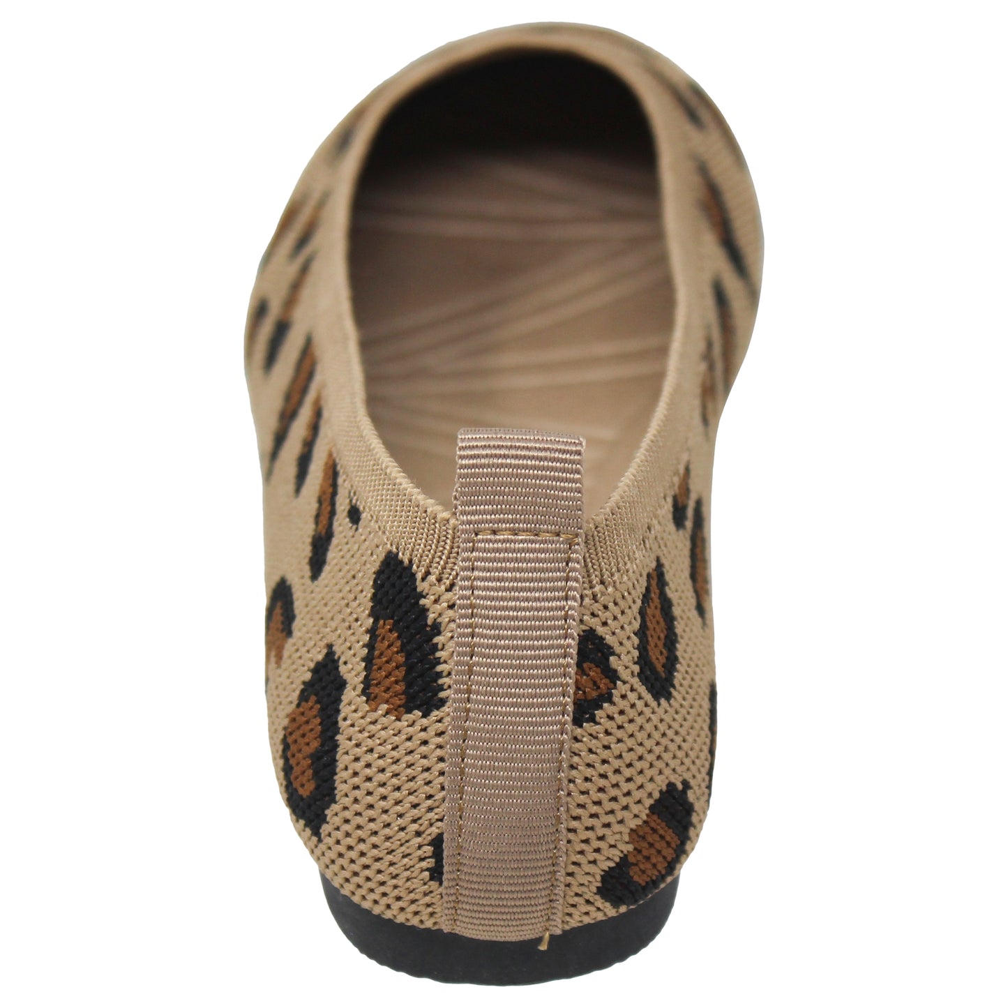 SOBEYO Ballet Flats Sweater Soft Rubber Sole Slip-On Casual Shoes