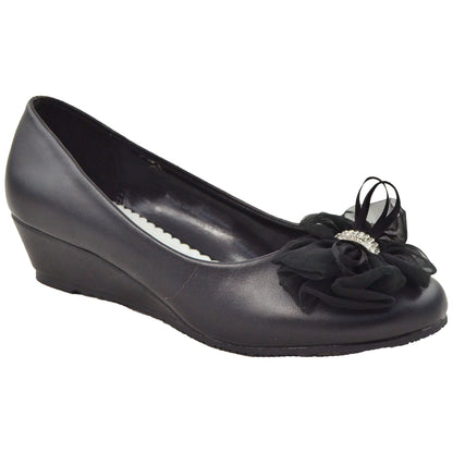 Toddler & Youth Wedge Pump