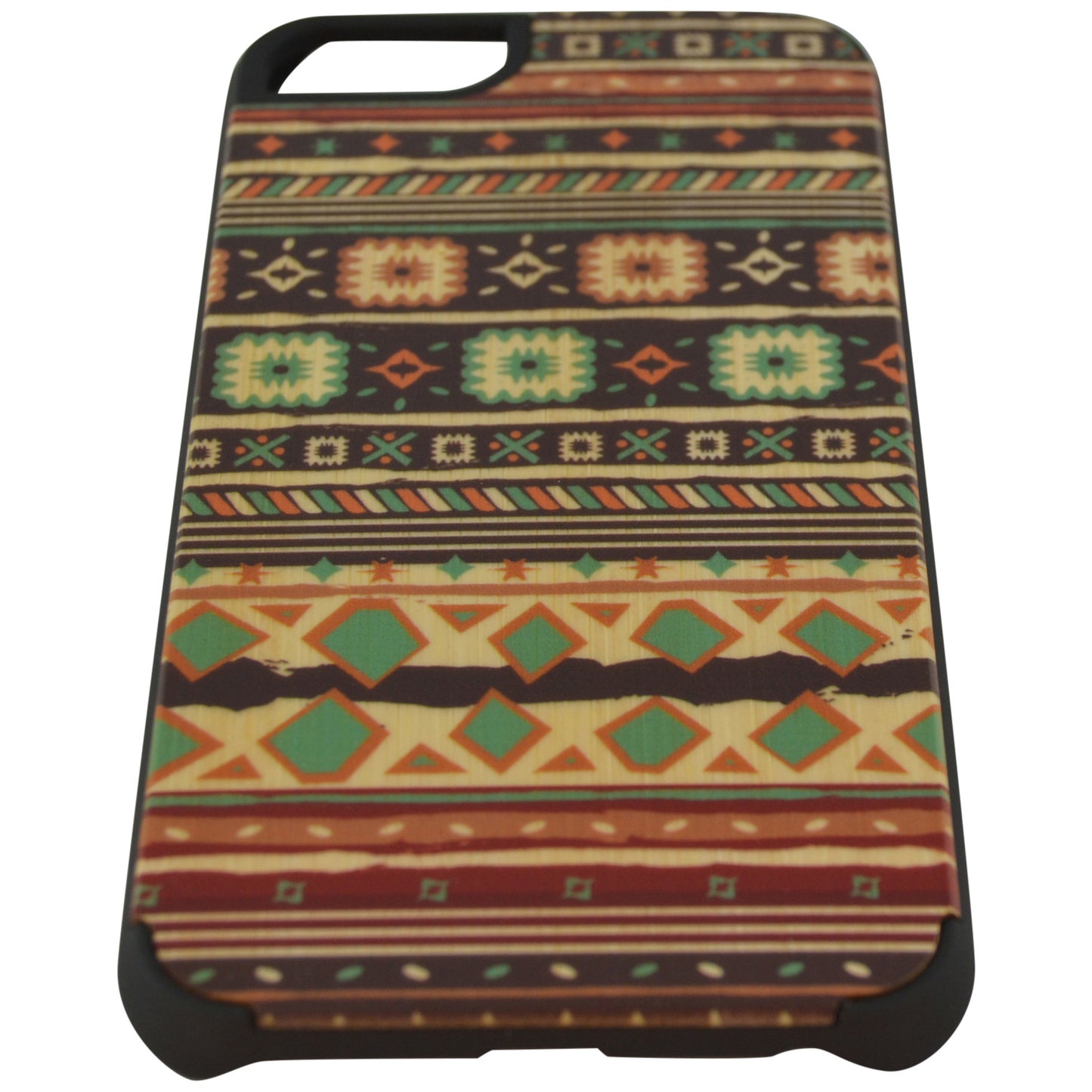 Wooden Case iPhone 6 Hard Bumper Colorful Pattern C Mix