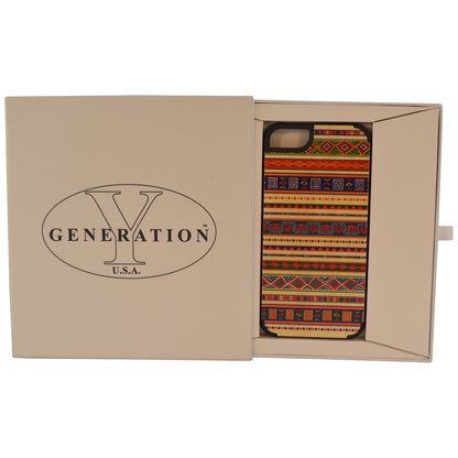 Wooden Case iPhone 6 Hard Bumper Colorful Tribal Pa Mix