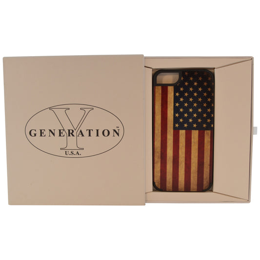 Wooden Case iPhone 6 US Flag Vintage Hard Bumper Co Mix