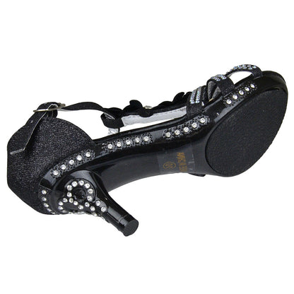 Toddler & Youth T-Strap Flower Low Heel Sandal