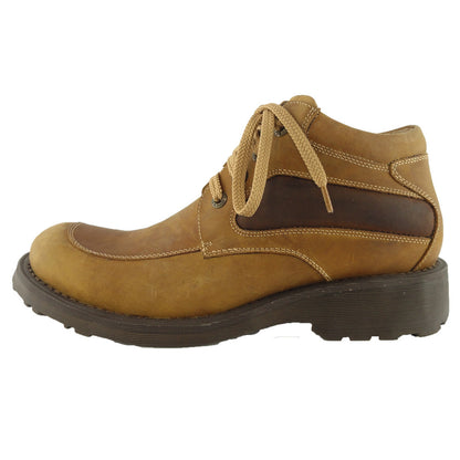 Mens Rugged Lace Up Shoes Tan