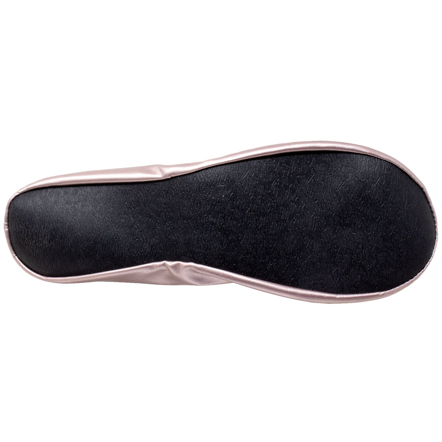 Foldable Ballet Flats Women's Travel Portable Comfortable Shoes Gold PU SOBEYO