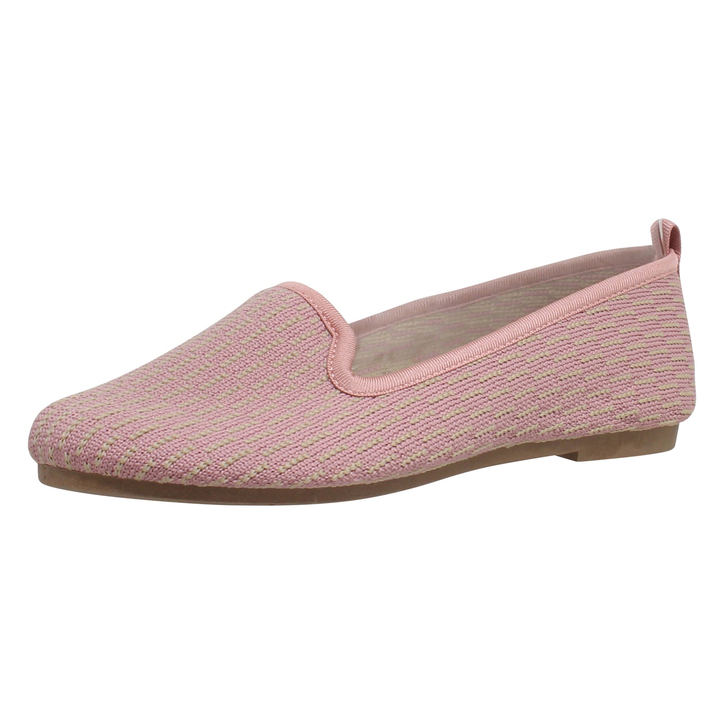SOBEYO Ballet Flats Sweater Soft Rubber Sole Slip-On Casual Shoes
