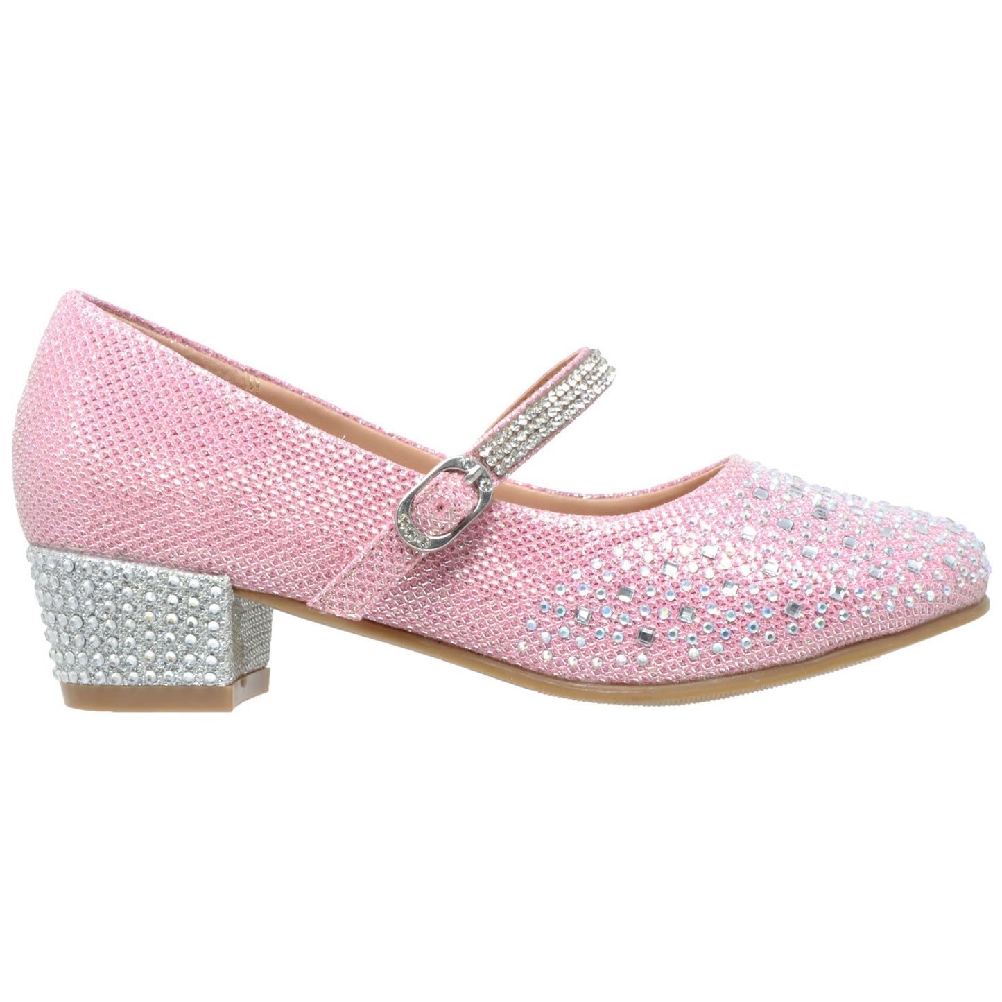 Toddler & Youth Glitter Mary Jane Pump