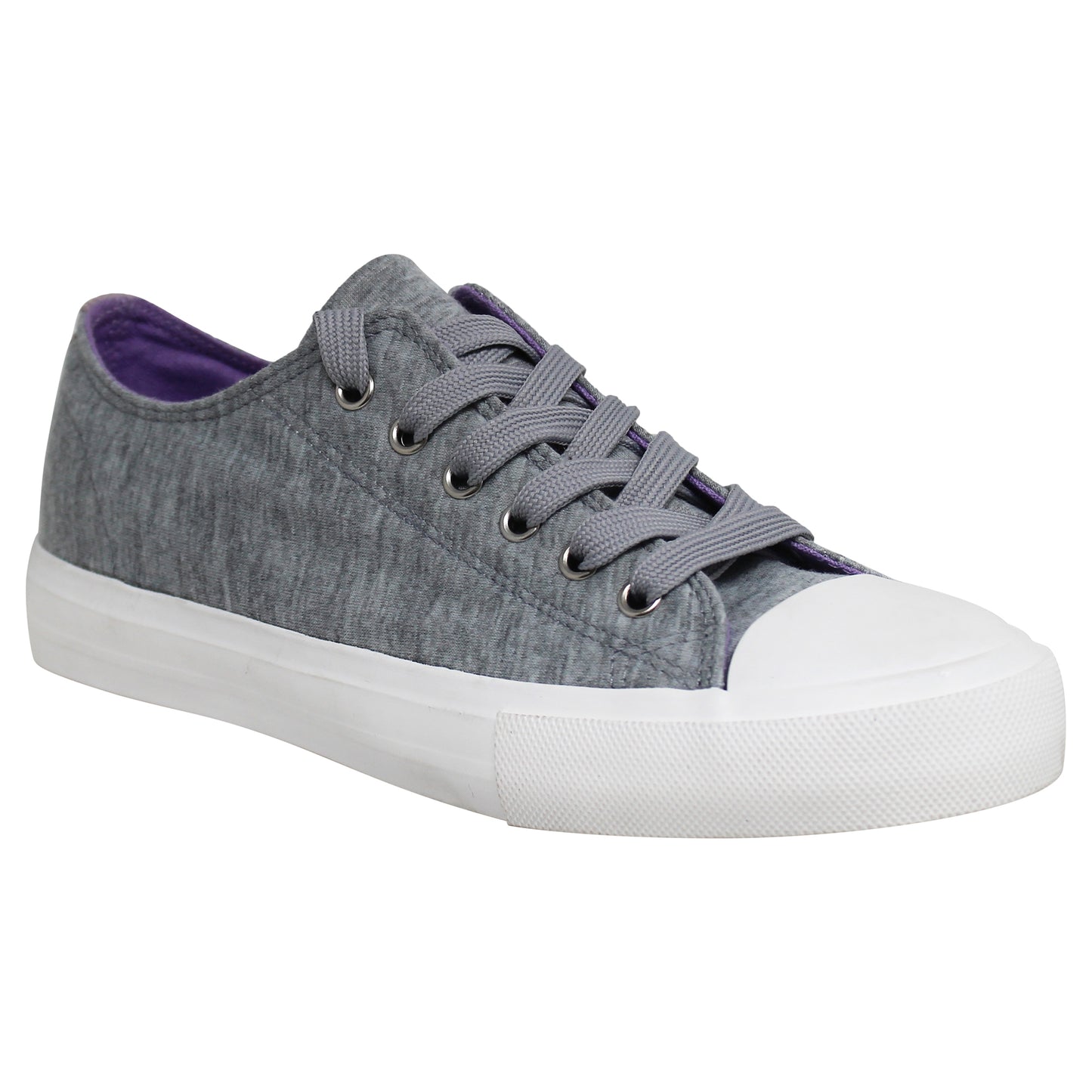 SOBEYO Sneakers Canvas Lace-Up Low Top Memory Foam Cushion
