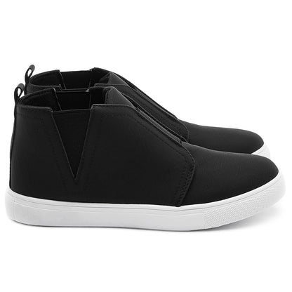 SOBEYO Women's Sneakers Canvas Lace-Up Low Top Padded Shoes
