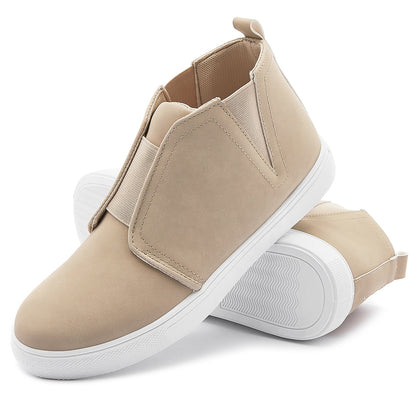 SOBEYO Women's Sneakers Canvas Lace-Up Low Top Padded Shoes