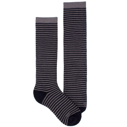 Striped Knee High Performance Sock