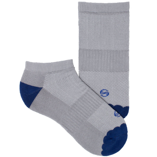 Scalloped No Show Performance Sock - 3 Pack