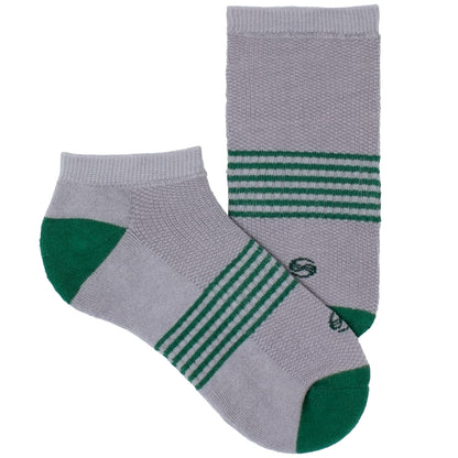 Striped No Show Performance Sock - 3 Pack